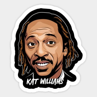 Katt Williams Funny Face Sticker